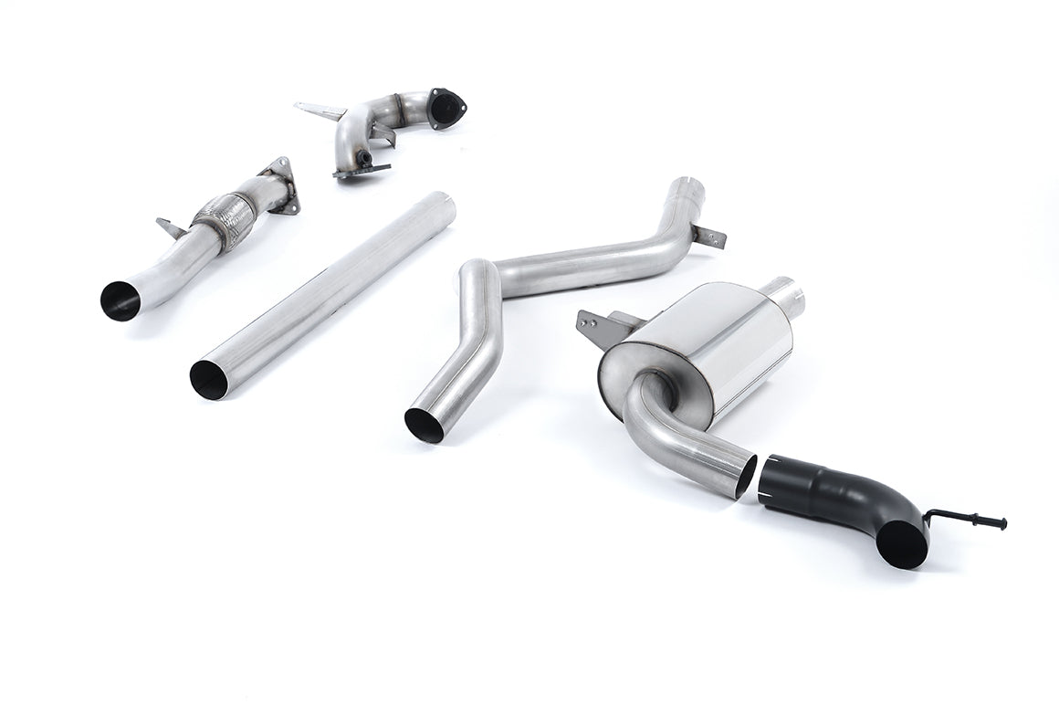 Milltek Sport Auspuffanlage passend für Renault Alpine Megane Renaultsport 250 & 265 non-resonated (louder) - ohne Kat