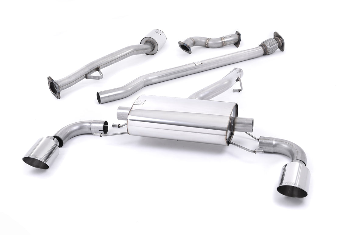 Milltek Sport Auspuffanlage passend für Subaru BRZ 2.0 & Toyota GT86 2.0 - polierte Endrohre
