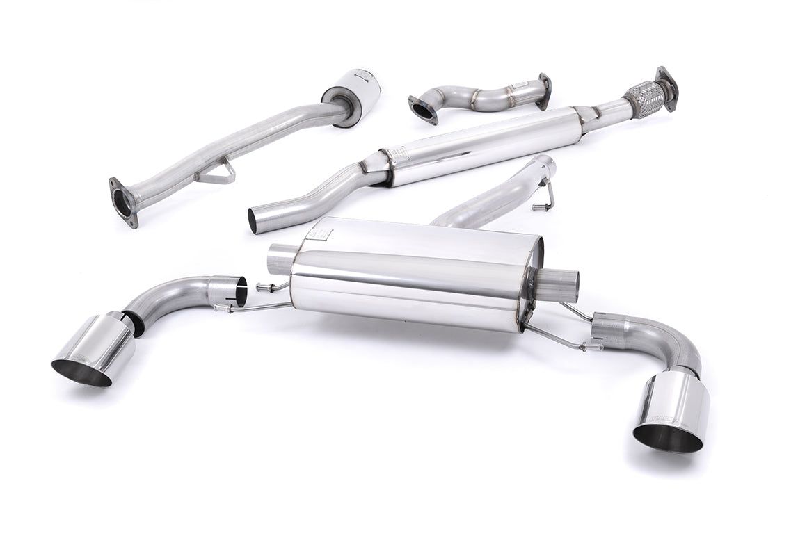 Milltek Sport Auspuffanlage passend für Subaru BRZ 2.0 & Toyota GT86 2.0 - polierte Endrohre