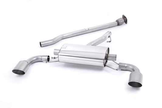 Milltek Sport Auspuffanlage passend für Subaru BRZ 2.0 & 2.4 & Toyota GT86 2.0 - titan gebürstete Endrohre