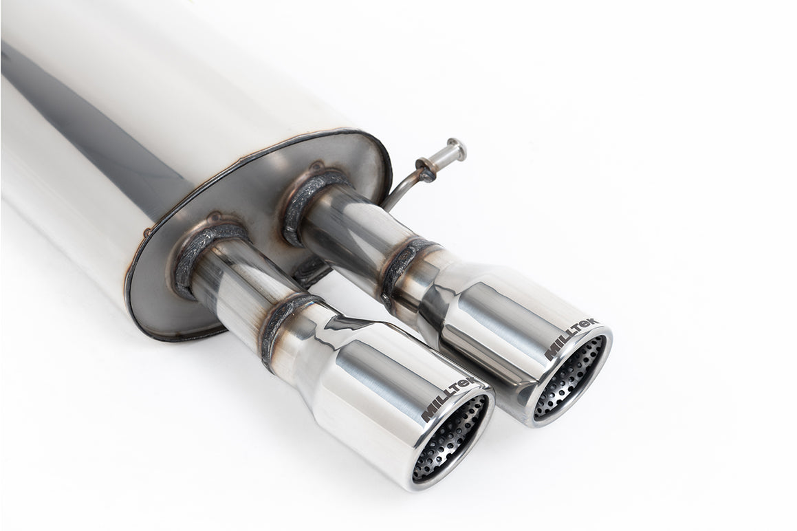 Milltek Sport Auspuffanlage passend für Skoda Octavia vRS 2.0 TSI / FSI - polierte Endrohre