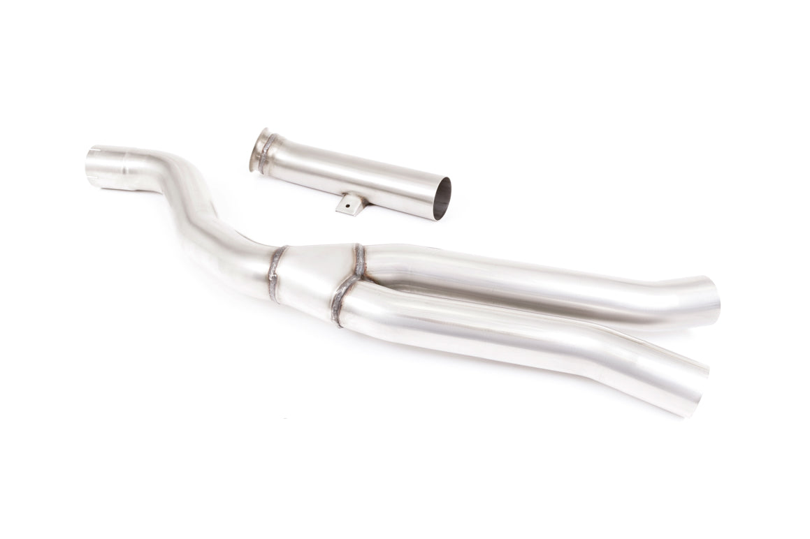 Milltek Sport Downpipe ohne Katalysator passend für BMW Z4 G29 3.0 I6 B58 & Toyota Supra A90 Coupe 3.0 Turbo