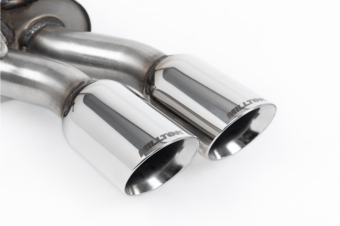 Milltek Sport Auspuffanlage passend für Seat Leon 1.8T Sport & Cupra & Cupra 1.9 TDI & VW Golf Mk4 GTI 1.8T ohne Vorschall...