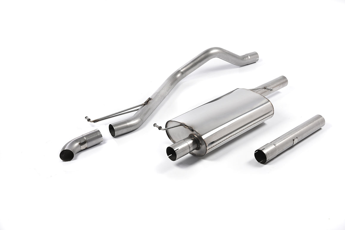 Milltek Sport Auspuffanlage passend für Volkswagen Transporter / Caravelle T5 & T6 LWB 1.9 TDI & 2.0 BITDI 2WD & 4MOTION &...