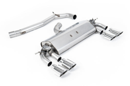 Milltek Sport Auspuffanlage passend für Volkswagen Golf MK7 R 2.0 TSI 300PS (ECE Approved & 76.2mm Systems)