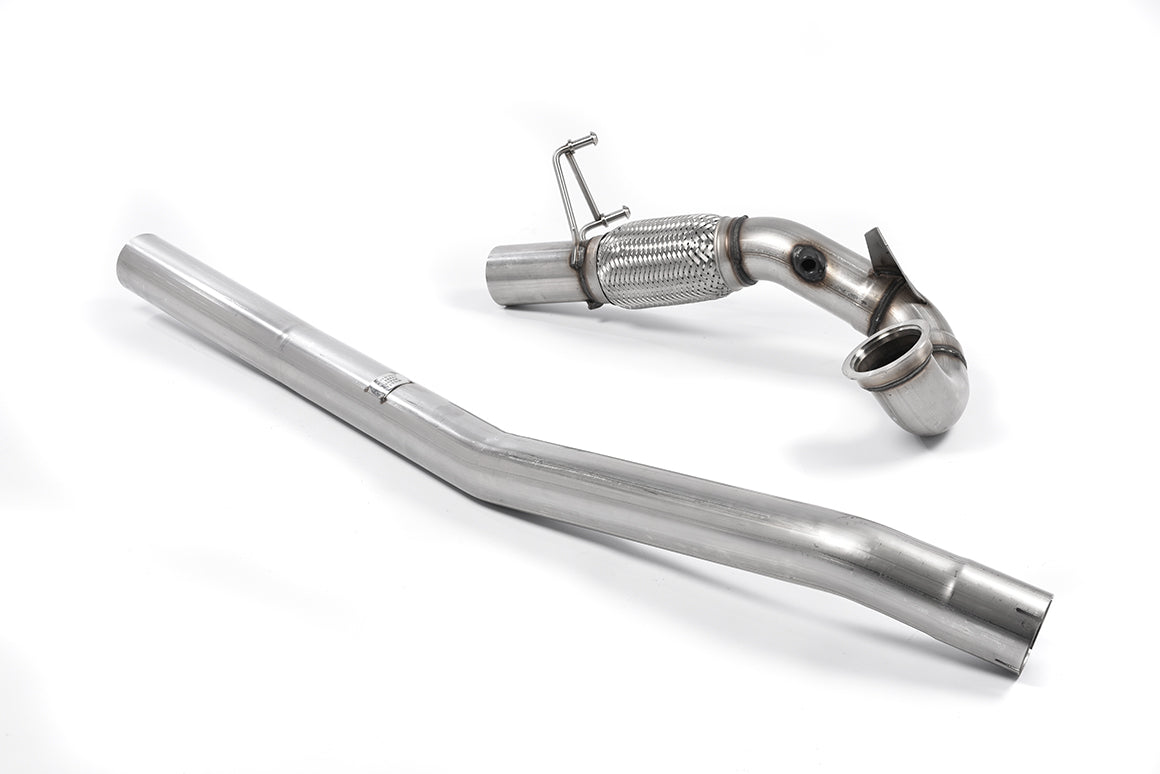 Milltek Sport Downpipe (ohne Kat) passend für Audi S3 2.0 TFSI quattro Saloon & Cabrio Sportback & Seat Leon ST Cupra 300 ...