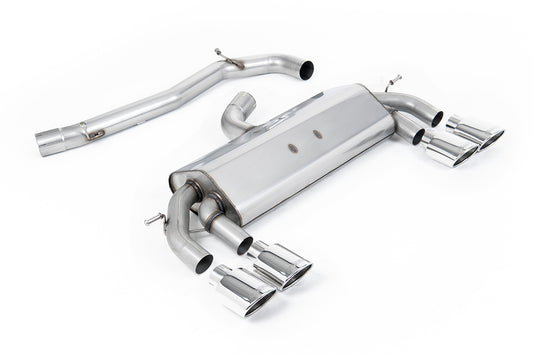 Milltek Sport Auspuffanlage passend für Volkswagen Golf MK7 R 2.0 TSI 300PS (ECE Approved & 76.2mm Systems)
