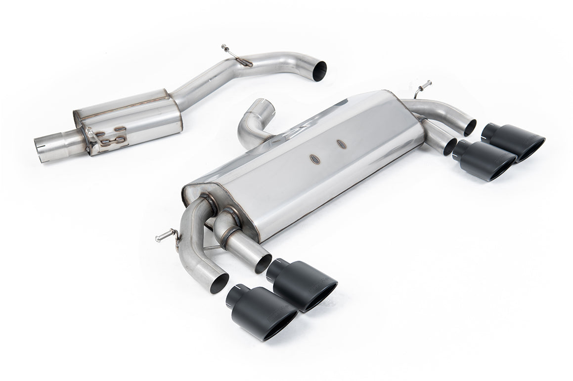 Milltek Sport Auspuffanlage passend für Volkswagen Golf MK7 R 2.0 TSI 300PS (ECE Approved & 76.2mm Systems)