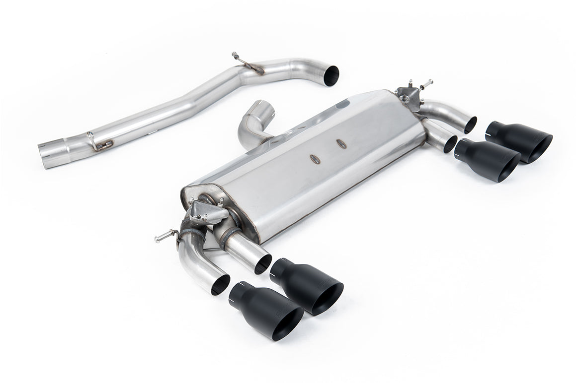 Milltek Sport Auspuffanlage passend für Volkswagen Golf MK7 R 2.0 TSI 300PS (ECE Approved & 76.2mm Systems)