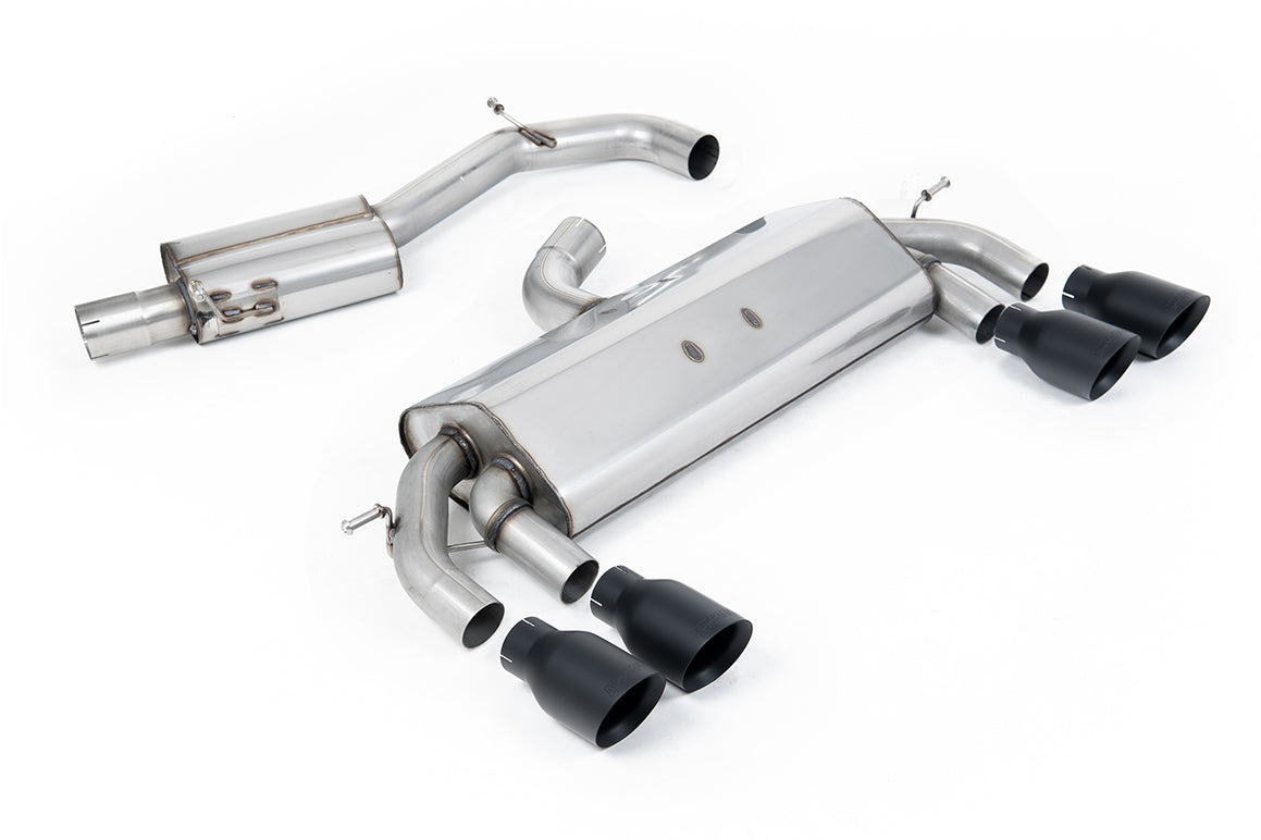 Milltek Sport Auspuffanlage passend für Volkswagen Golf MK7 R 2.0 TSI 300PS (ECE Approved & 76.2mm Systems)