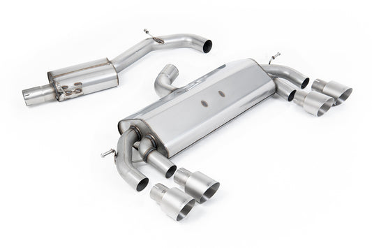 Milltek Sport Auspuffanlage passend für Volkswagen Golf MK7 R 2.0 TSI 300PS (ECE Approved & 76.2mm Systems)
