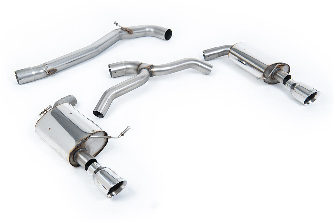 Milltek Sport Auspuffanlage passend für Volkswagen Golf Mk7 2.0 TFSI Alltrack / Estate / Station Wagon / Combi 4-Motion - ...