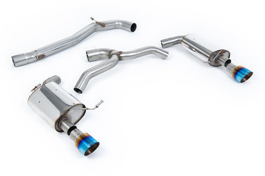 Milltek Sport Auspuffanlage passend für Volkswagen Golf Mk7 2.0 TFSI Alltrack / Estate / Station Wagon / Combi 4-Motion - ...