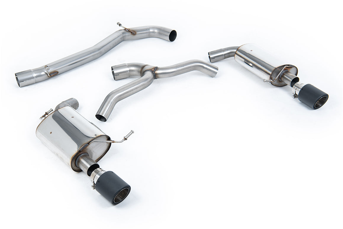 Milltek Sport Auspuffanlage passend für Volkswagen Golf Mk7 2.0 TFSI Alltrack / Estate / Station Wagon / Combi 4-Motion - ...