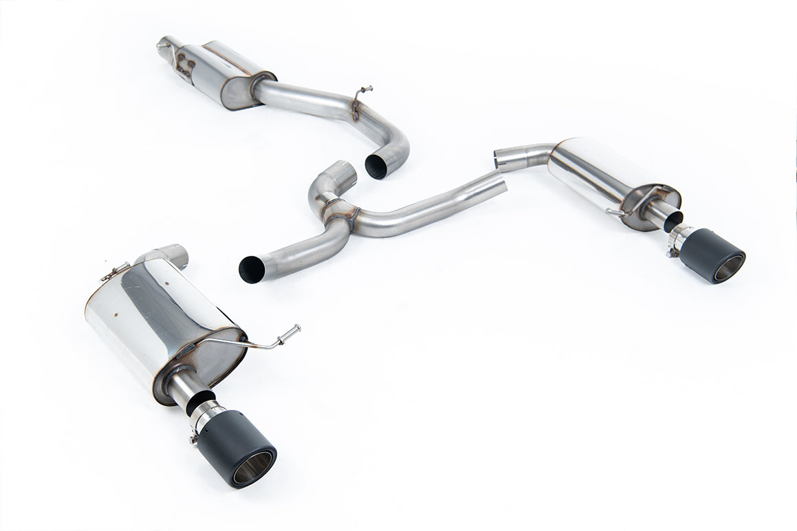 Milltek Sport Auspuffanlage passend für Volkswagen Golf Mk7 2.0 TFSI Alltrack / Estate / Station Wagon / Combi 4-Motion - ...