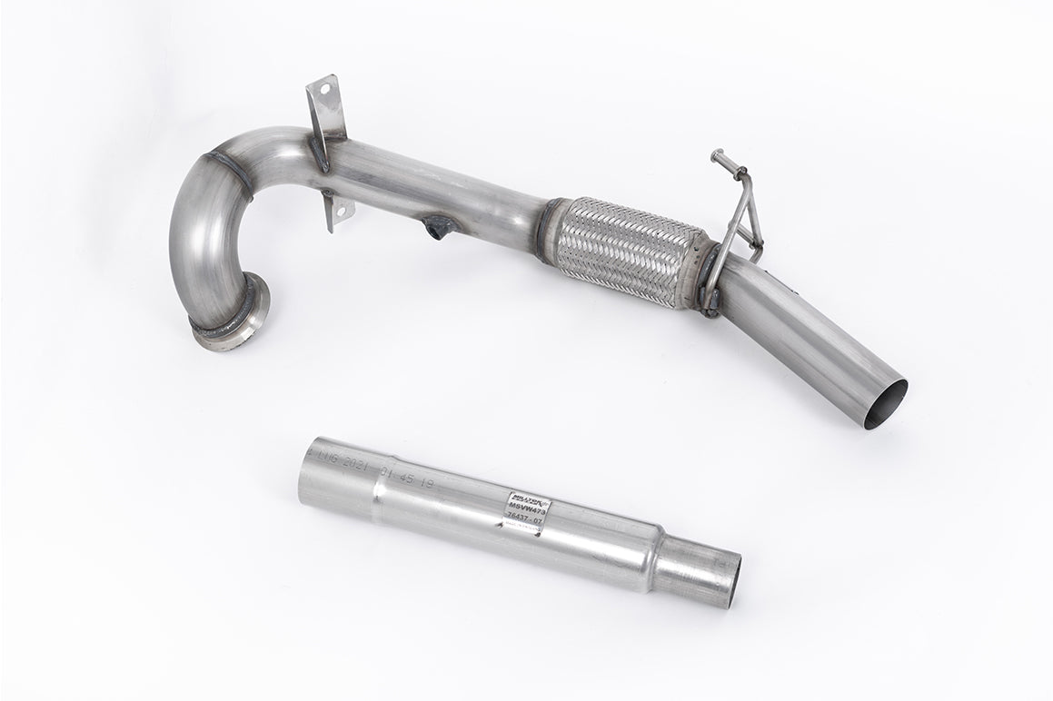 Milltek Sport Downpipe (ohne Kat) passend für Seat Ibiza Cupra 1.8TFSI 6P & VW Polo GTI 1.8 70mm