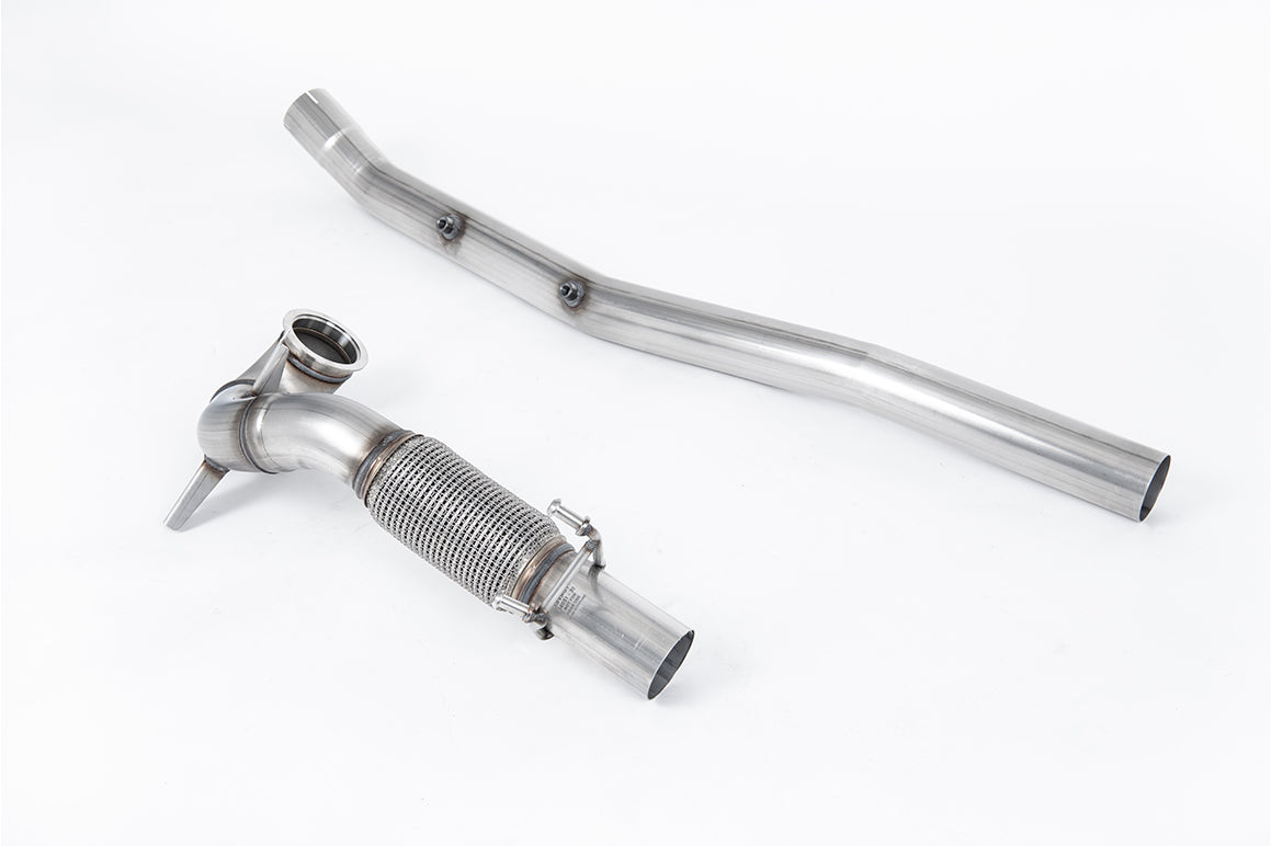Milltek Sport Downpipe (ohne Kat) passend für Audi S3 2.0 TFSI quattro Sportback 8V.2 & Seat Ateca Cupra 300 & Seat Leon S...