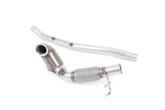 Milltek Sport Downpipe passend für Audi S3 2.0 TFSI quattro Sportback Saloon & Cabrio 8V.2 & Seat Leon ST Cupra / Ateca 30...