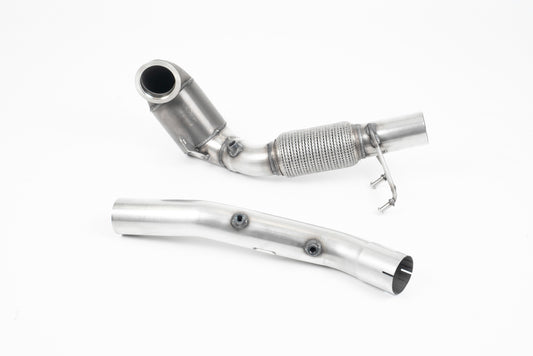 Milltek Sport Downpipe ohne Katalysator passend für Seat Leon Cupra 290 & Skoda Octavia vRS 2.0 TSI Hatch & Estate & VW Go...