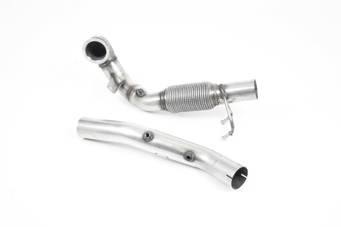 Milltek Sport Downpipe ohne Katalysator passend für Seat Leon Cupra 290 & Skoda Octavia vRS 2.0 TSI Hatch & Estate & VW Go...