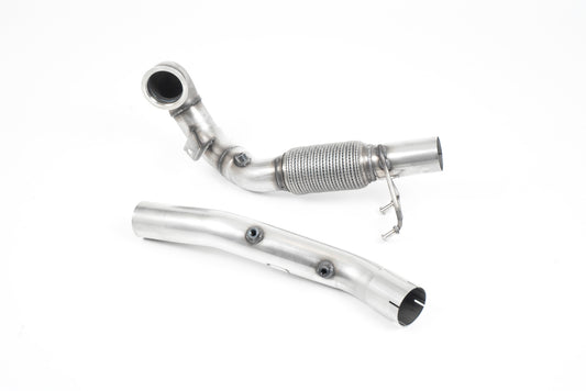 Milltek Sport Downpipe ohne Katalysator passend für Seat Leon Cupra 290 & Skoda Octavia vRS 2.0 TSI Hatch & Estate & VW Go...
