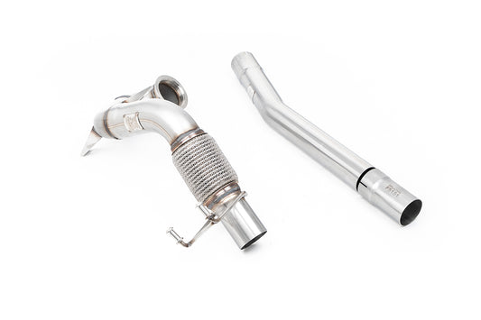 Milltek Sport Downpipe (ohne Kat) passend für VW Polo GTI 2.0 TSI 70mm