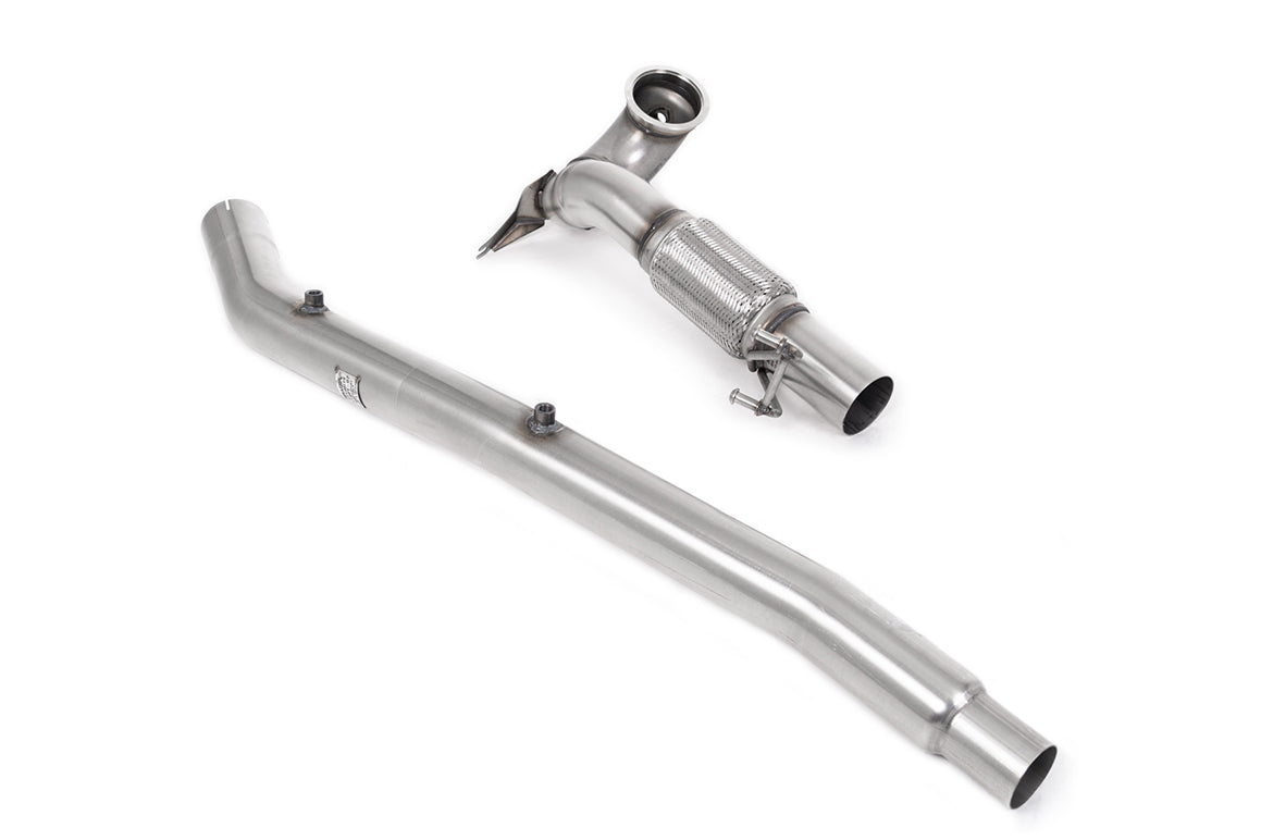 Milltek Sport Downpipe (ohne Kat) passend für Audi S3 2.0 TFSI quattro Saloon Cabrio Sportback 310PS 8Y MK8 R T-Roc R 2.0T...
