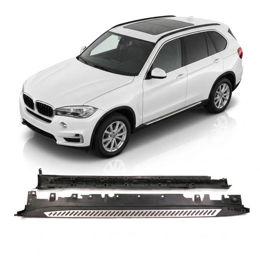SUV Seitenschweller Set Aluminium passend für BMW X5 F15 2013-2018