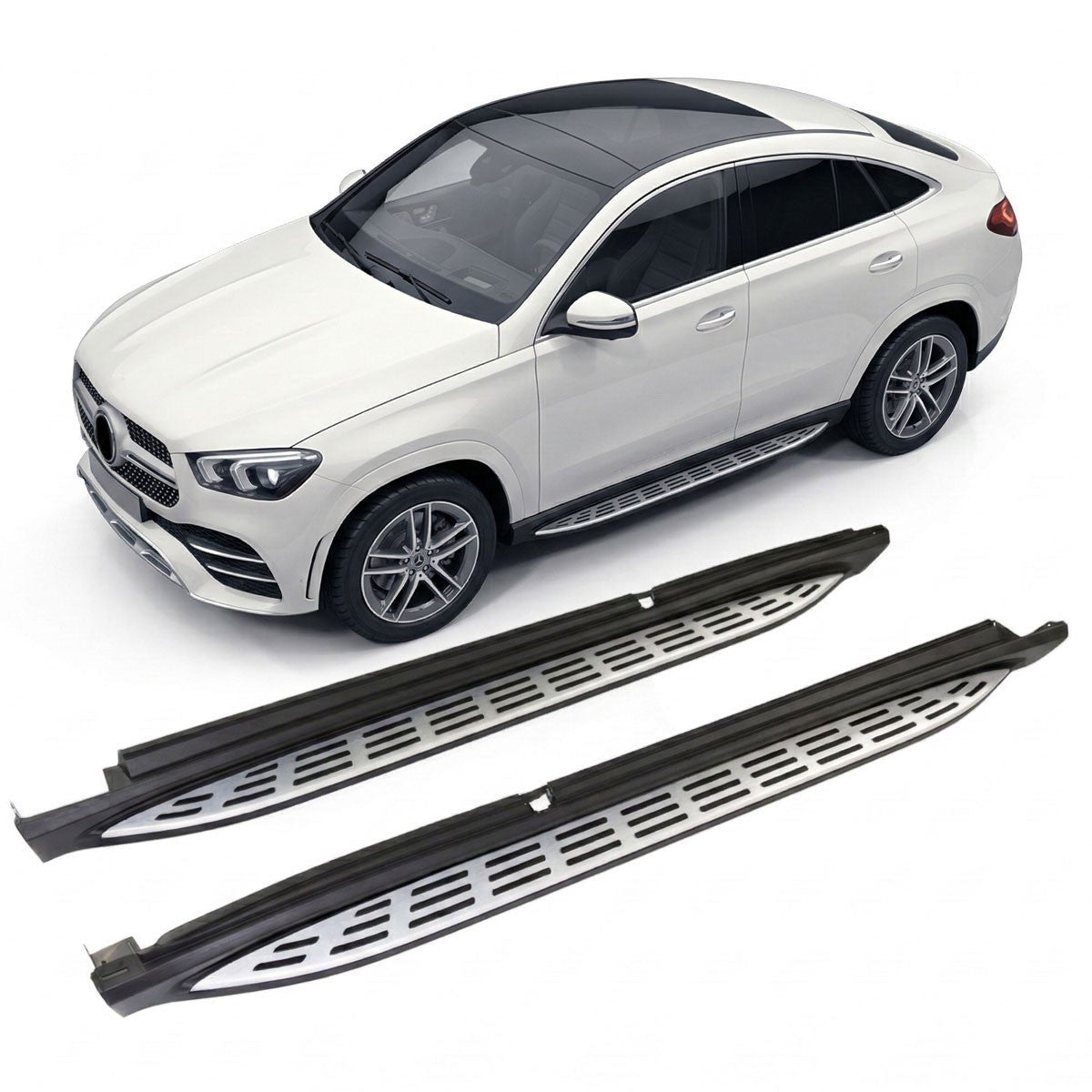 Alu Seitenschweller passend für Mercedes GLE Coupé C167 2018-heute