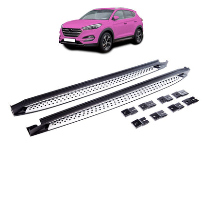 Alu Trittbretter passend für Hyundai Tucson (TL, TLE) 2016-2020