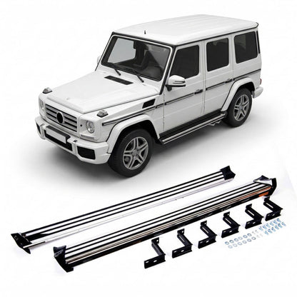 Aluminium Trittbretter Set passend für Mercedes G-Klasse W463 1989-2018