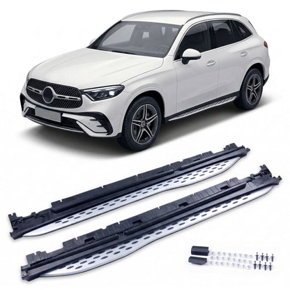 Aluminium SUV Seitenschweller passend für Mercedes GLC X254 C254 2022+