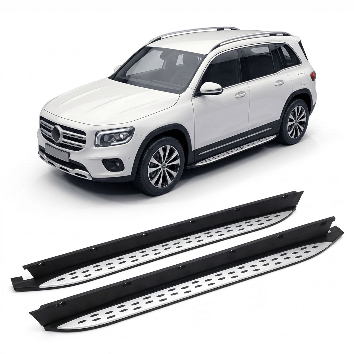 Aluminium Seitenschweller Set passend für Mercedes GLB X247 2019-heute