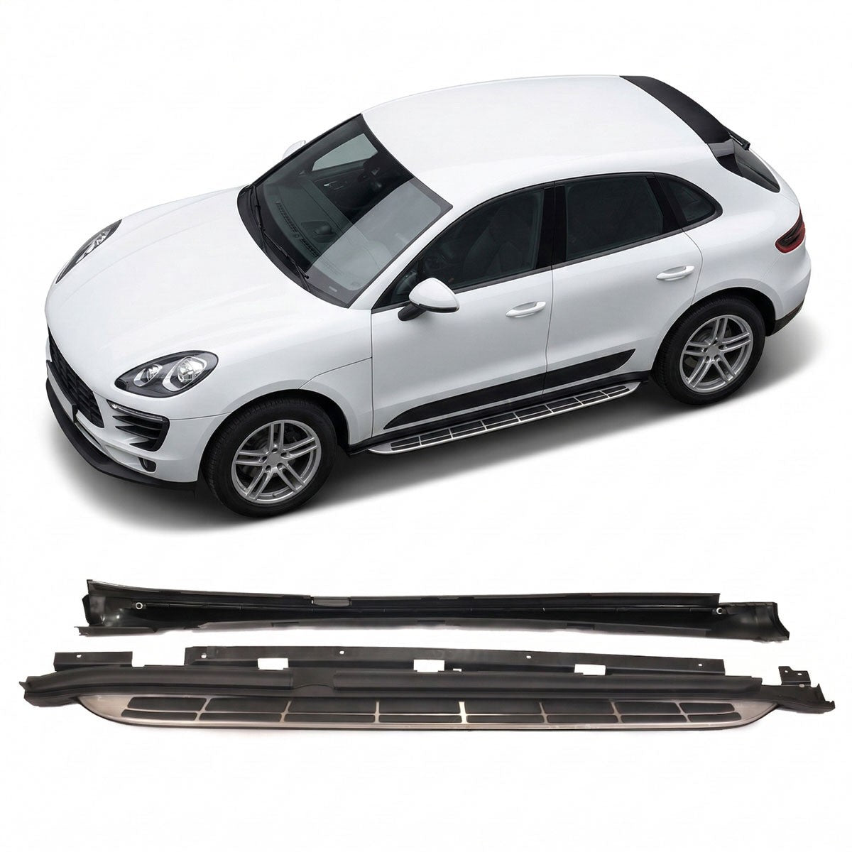 Aluminium Seitenschweller passend für Porsche Macan (95B) 2014-2024