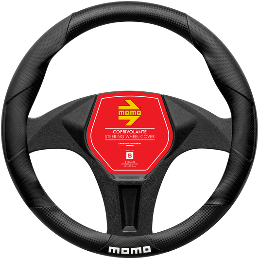 MOMO Lenkradhülle SWC 016 Tuning Carbon/ schwarz  Gr. M