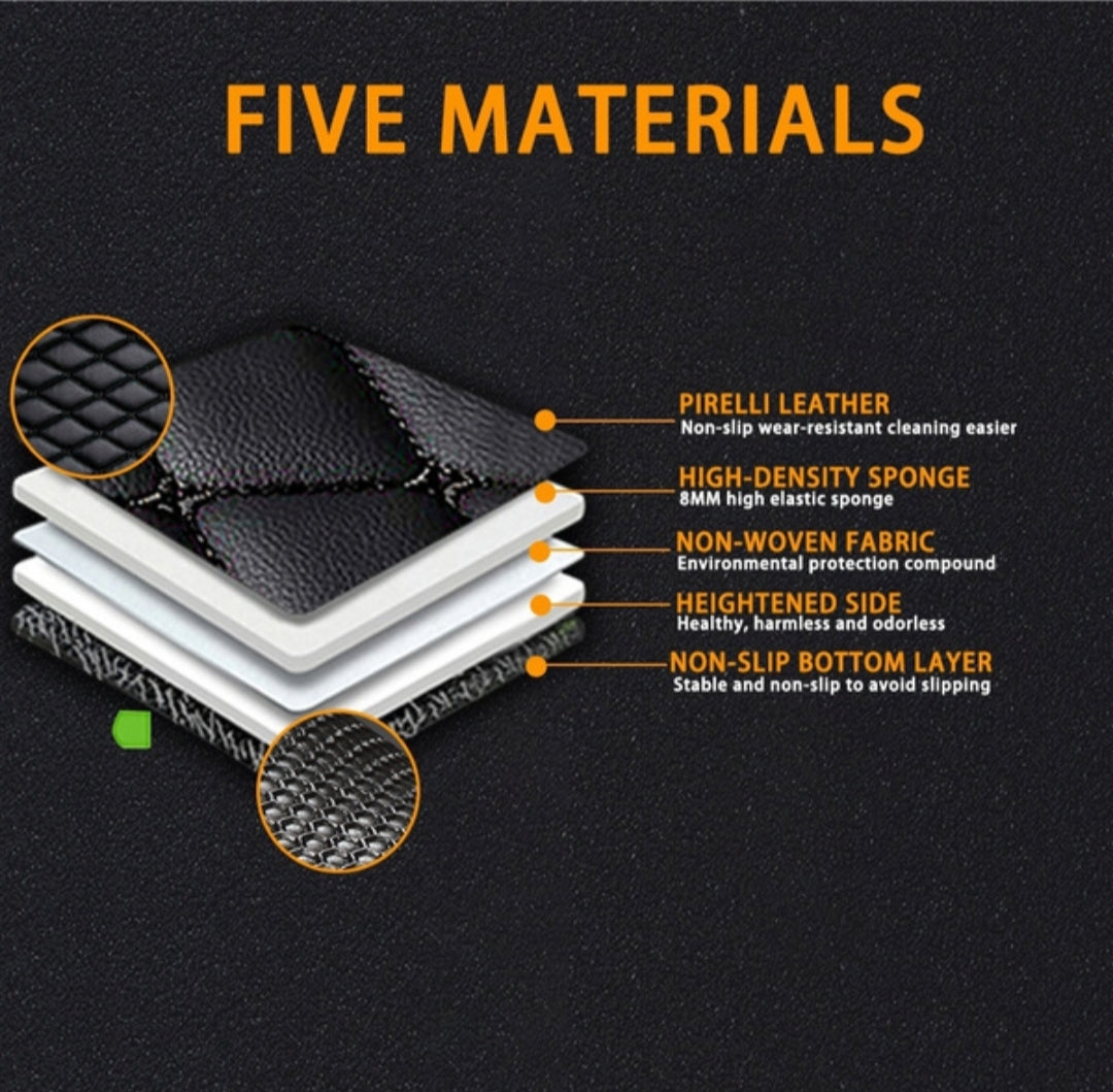 Der Mattenprofi - Auto Fußmatten 'Diamond Stitching' für SUZUKI JIMNY IV