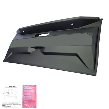 Heckklappenabdeckung passend für FORD Ranger T6-T7-T8 2012-2022 Matt Schwarz