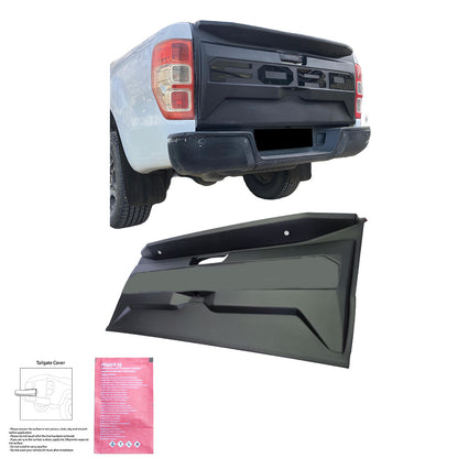 Heckklappenabdeckung passend für FORD Ranger T6-T7-T8 2012-2022 Matt Schwarz