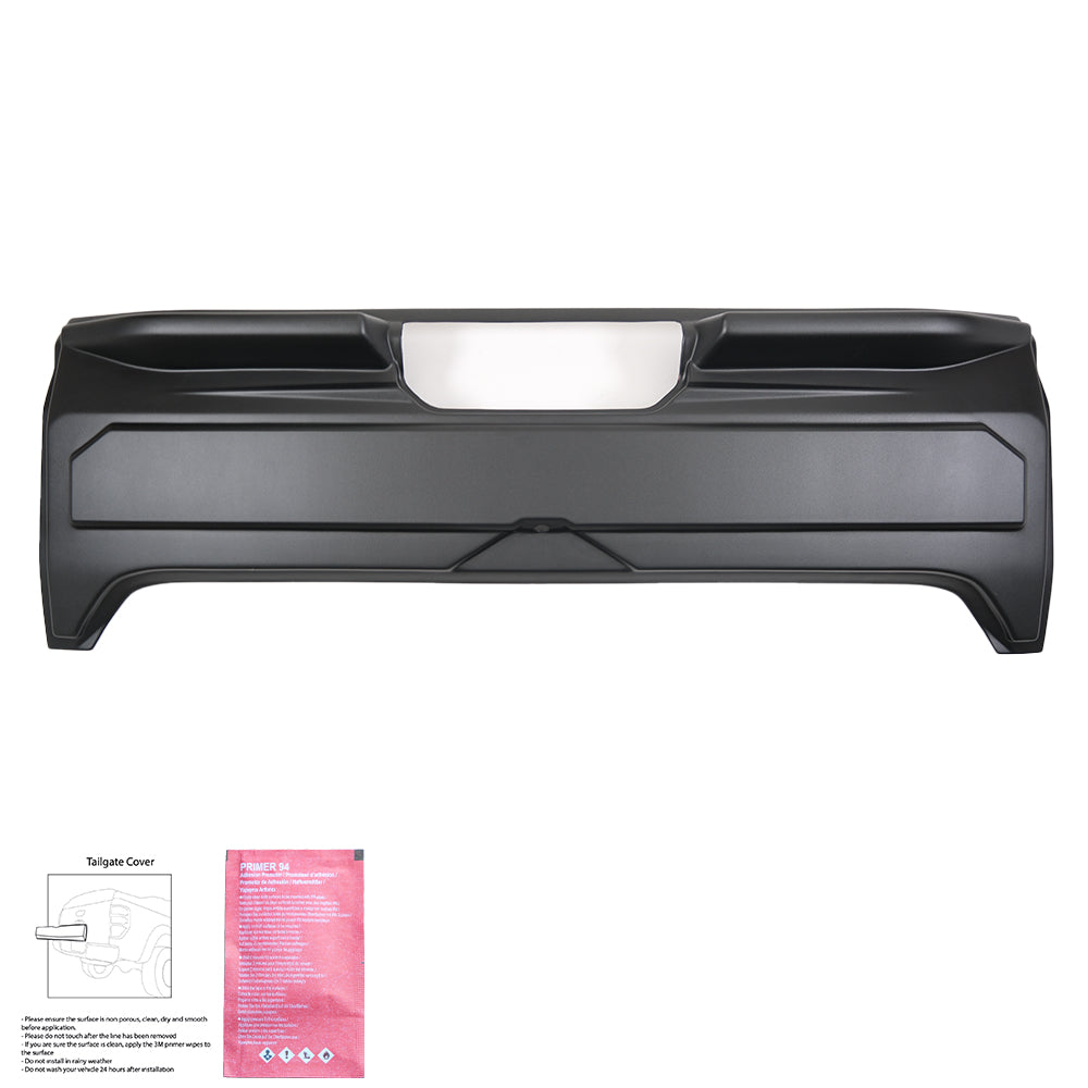 Heckklappenabdeckung passend für FORD Ranger T9 2023+ Matt Schwarz