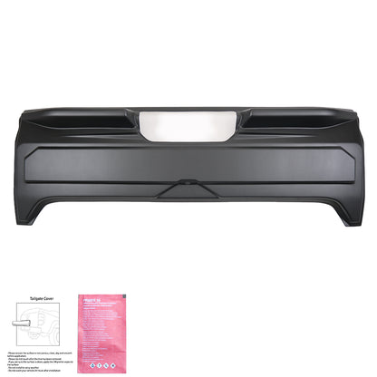 Heckklappenabdeckung passend für FORD Ranger T9 2023+ Matt Schwarz