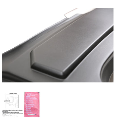 Heckklappenabdeckung passend für FORD Ranger T9 2023+ Matt Schwarz
