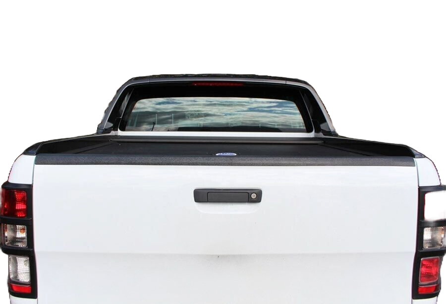 Heckklappenabdeckung passend für FORD Ranger T6-T7-T8 2012-2022 Matt Schwarz