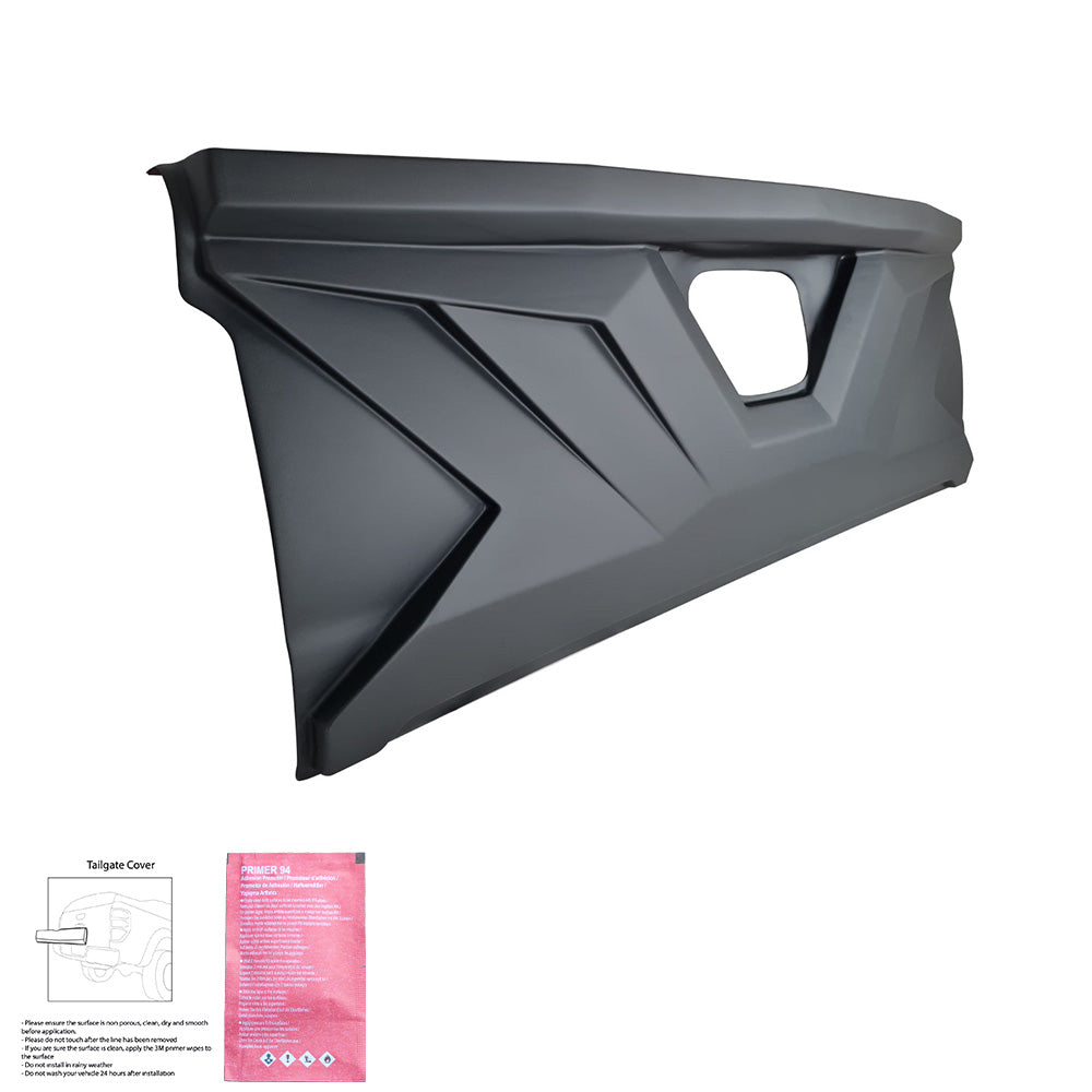 Heckklappenabdeckung passend für MITSUBISHI L200 Triton Serie 4 2010-2014 Matt Schwarz
