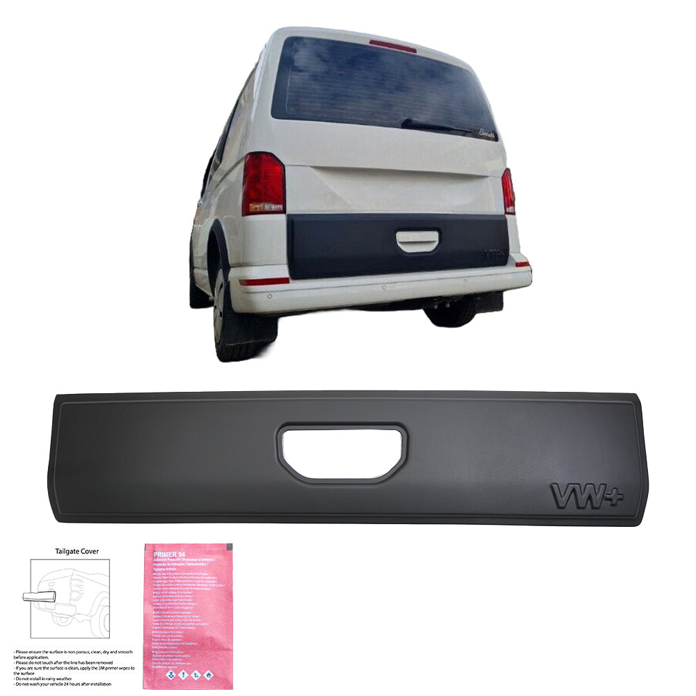 Heckklappenabdeckung passend für VW Transporter T6-T6.1 2015-2021 Matt Schwarz