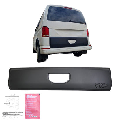 Heckklappenabdeckung passend für VW Transporter T6-T6.1 2015-2021 Matt Schwarz