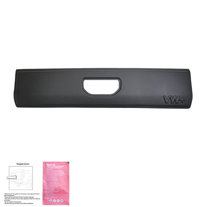 Heckklappenabdeckung passend für VW Transporter T6-T6.1 2015-2021 Matt Schwarz