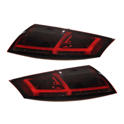 Heckleuchten Dynamisch LED Rot Smoke passend für AUDI TT (8J) Coupe Roadster 2007-2013
