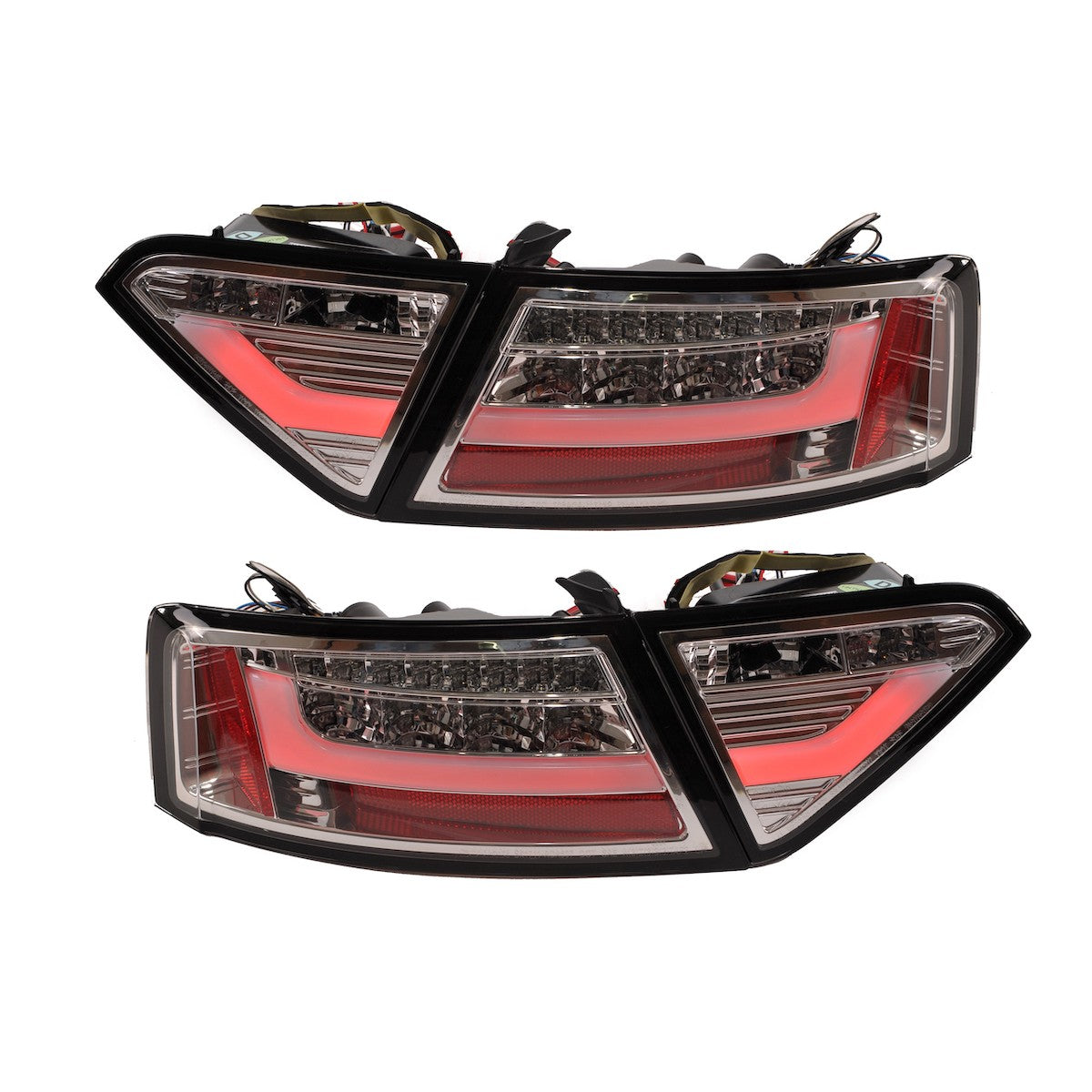 LED Chrom Rücklichter passend für Audi A5 (8T) 2007-2009
