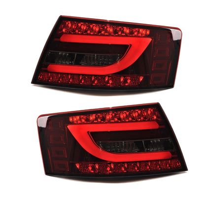 Heckleuchten LED Rot Smoke passend für AUDI A6 C6 (4F) Limousine Vor-Facelift 2004-2008
