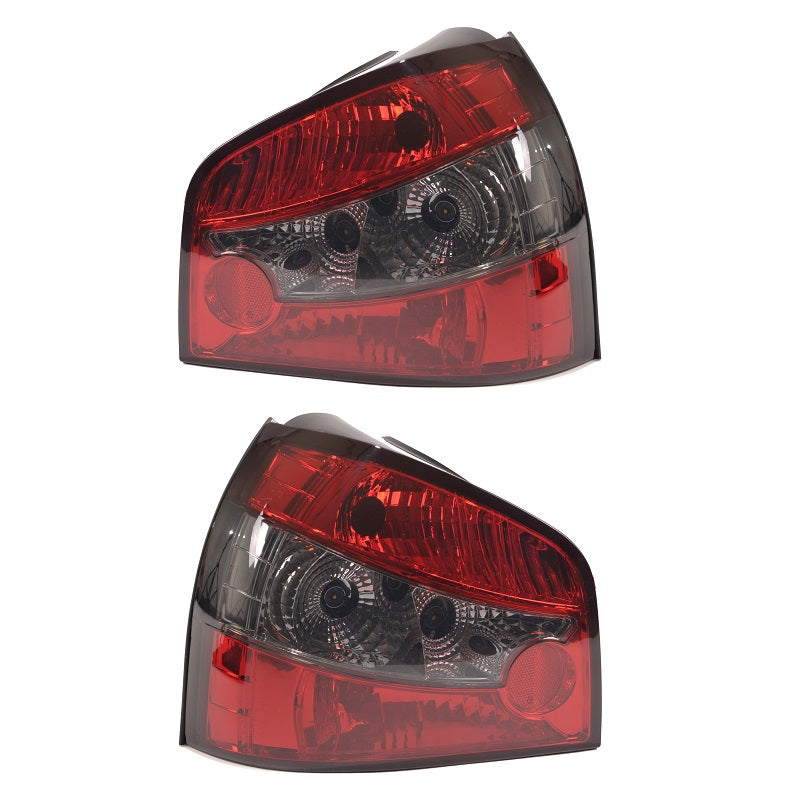 Heckleuchten Kristall Rot Smoke passend für AUDI A3 (8L) 1996-2000